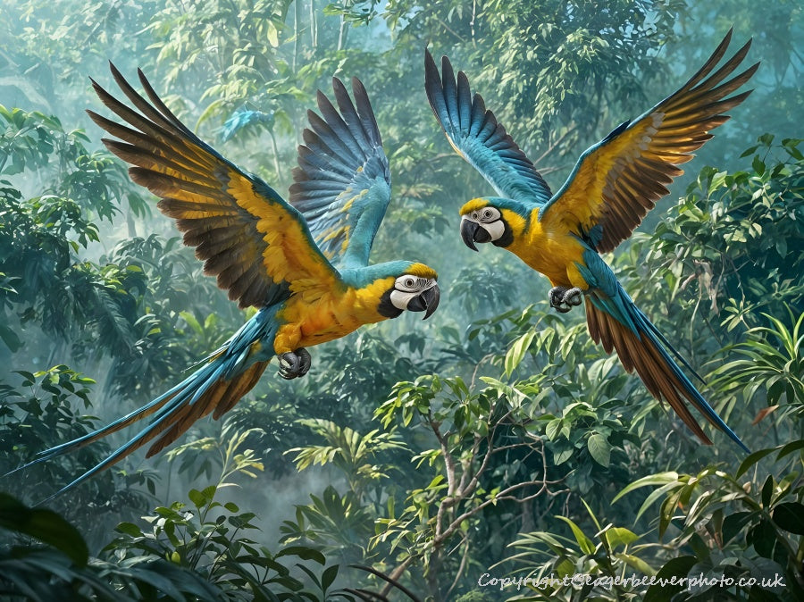 African Wildlife Art by UK Artist Christopher Beever 59