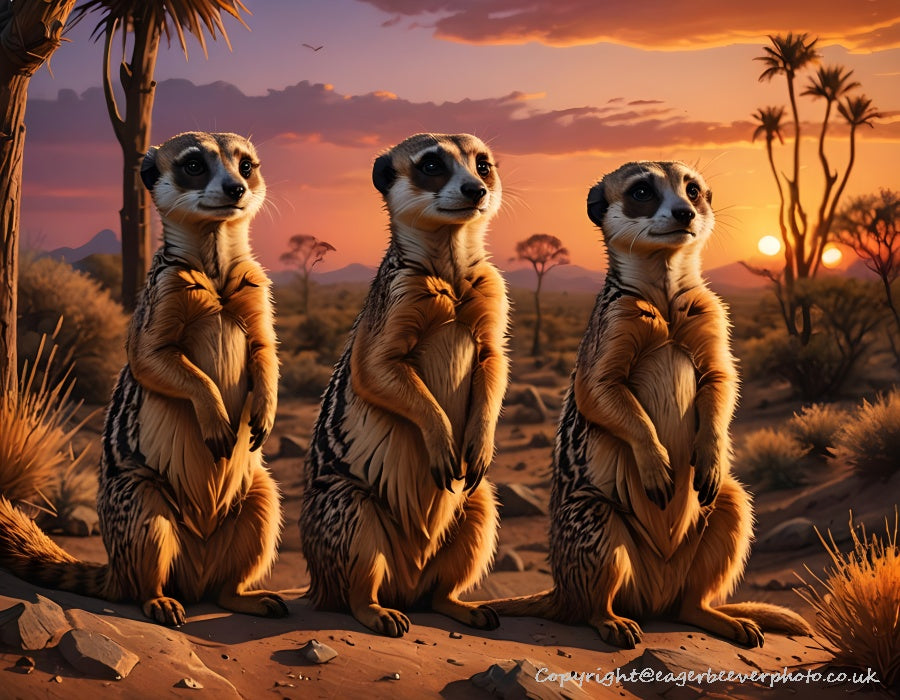 African Wildlife Art by UK Artist Christopher Beever 66