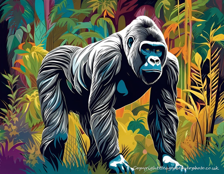 African Wildlife Art by UK Artist Christopher Beever 34