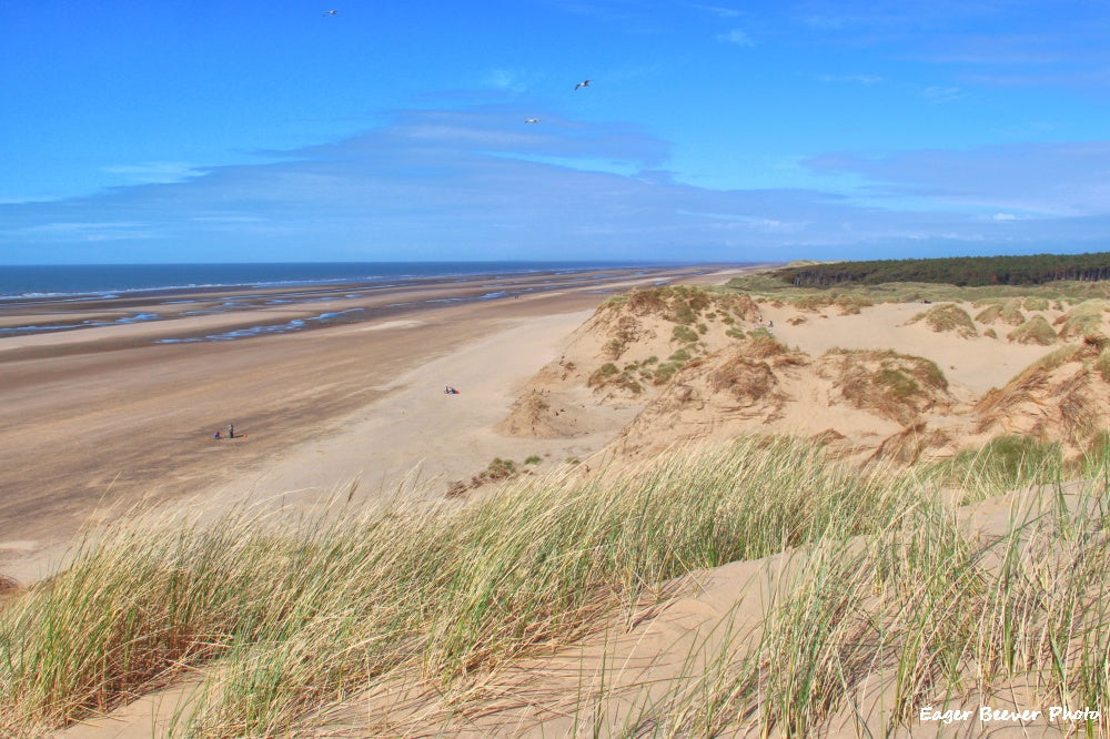 Ainsdale and Formby Beach UK Landscape Art by Chris Beever 31