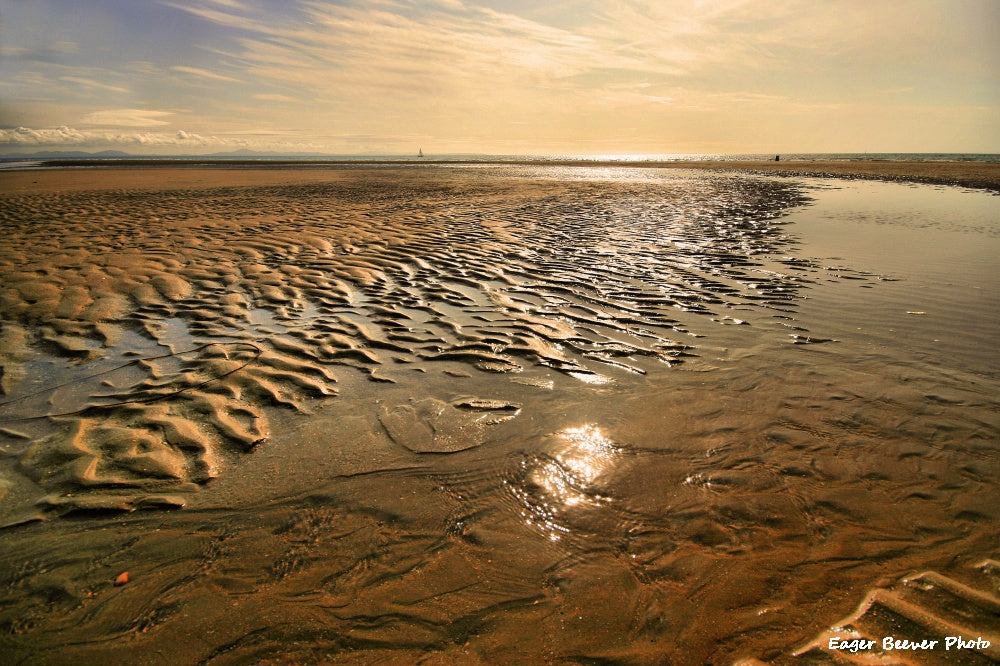 Ainsdale and Formby Beach UK Landscape Art by Chris Beever 34