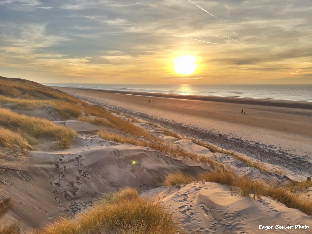 Ainsdale and Formby Beach UK Landscape Art by Chris Beever 37