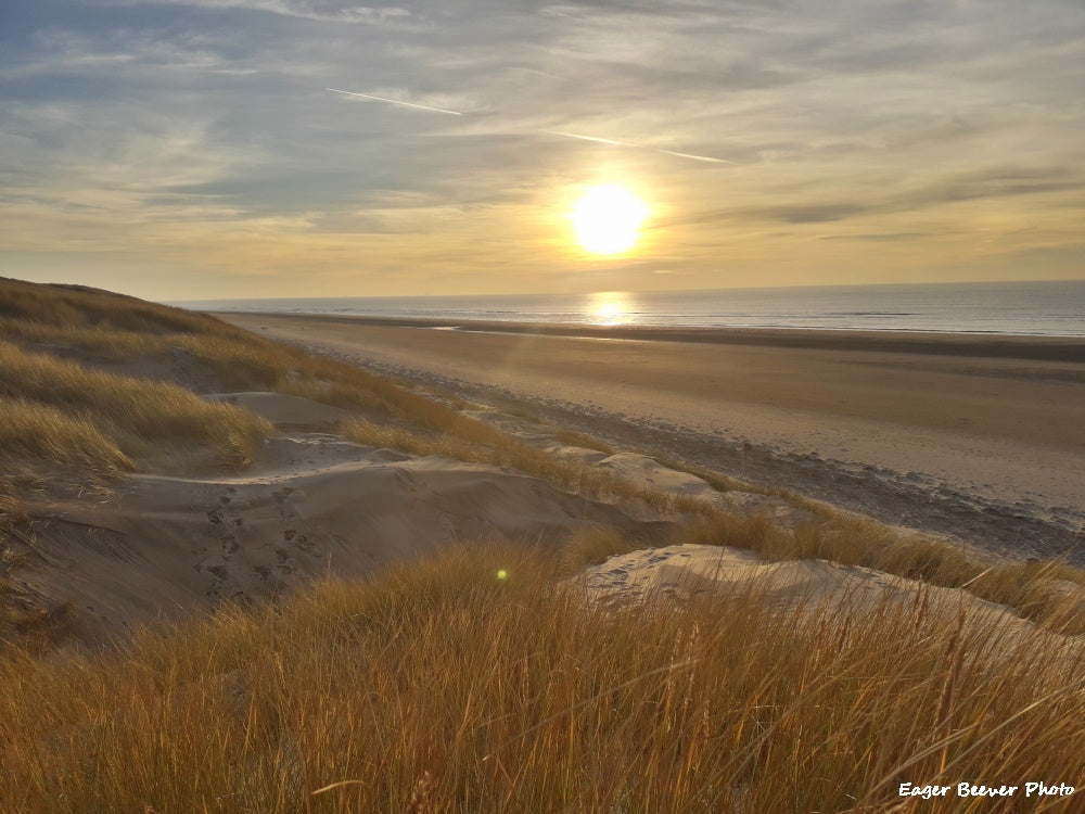 Ainsdale and Formby Beach UK Landscape Art by Chris Beever 45