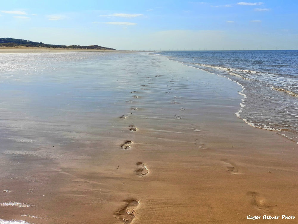 Ainsdale and Formby Beach UK Landscape Art by Chris Beever 48