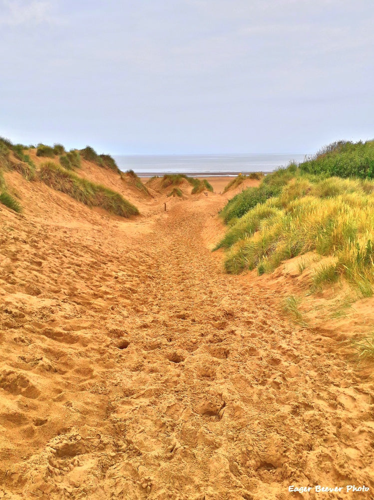 Ainsdale and Formby Beach UK Landscape Art by Chris Beever 5