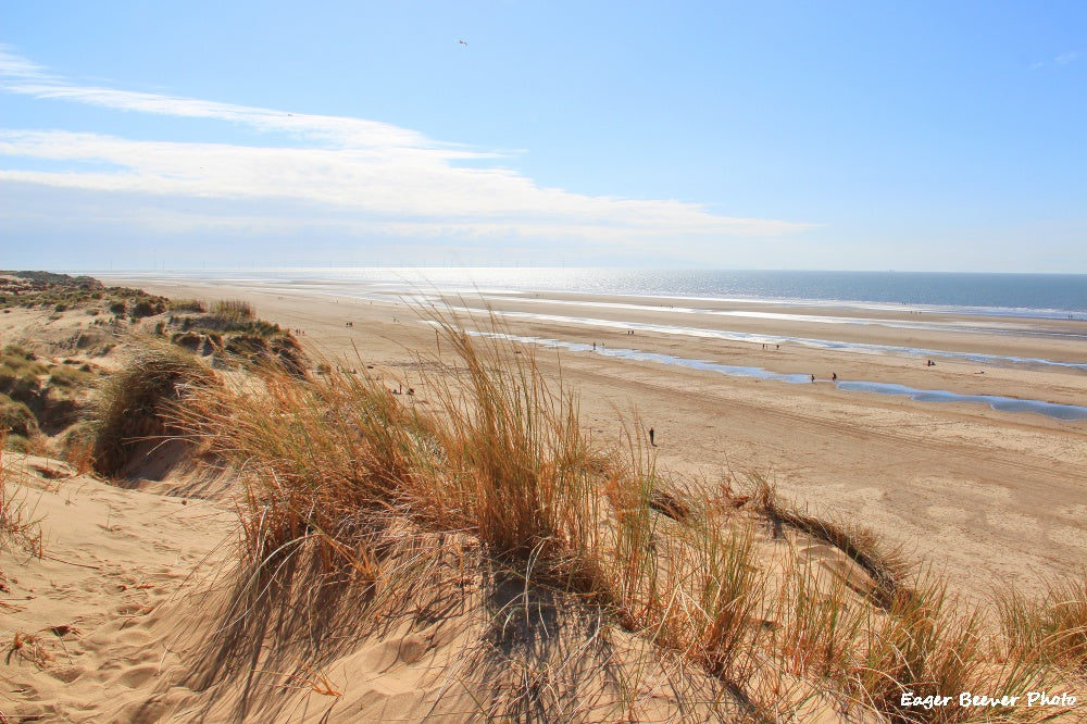 Ainsdale and Formby Beach UK Landscape Art by Chris Beever 51