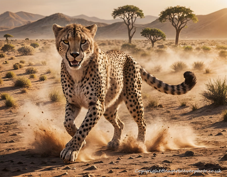 Big Cat Wildlife Art by UK Artist christopher Beever 40