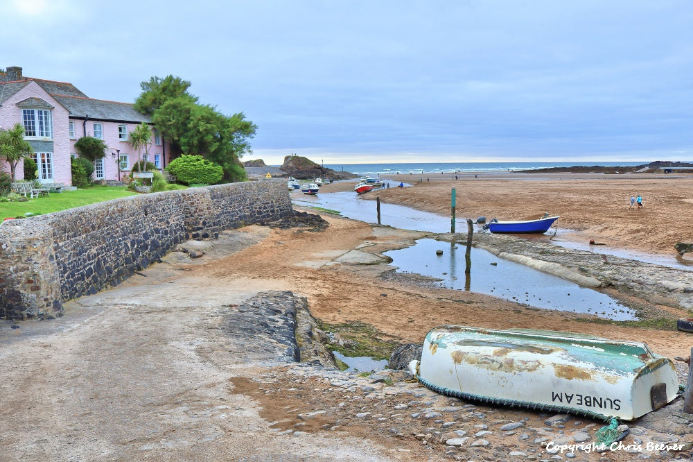 Bude Cornwall England UK Landscape art by christopher beever 2