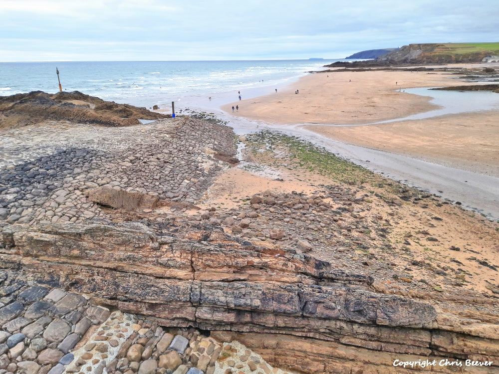 Bude Cornwall England UK Landscape art by christopher beever 36
