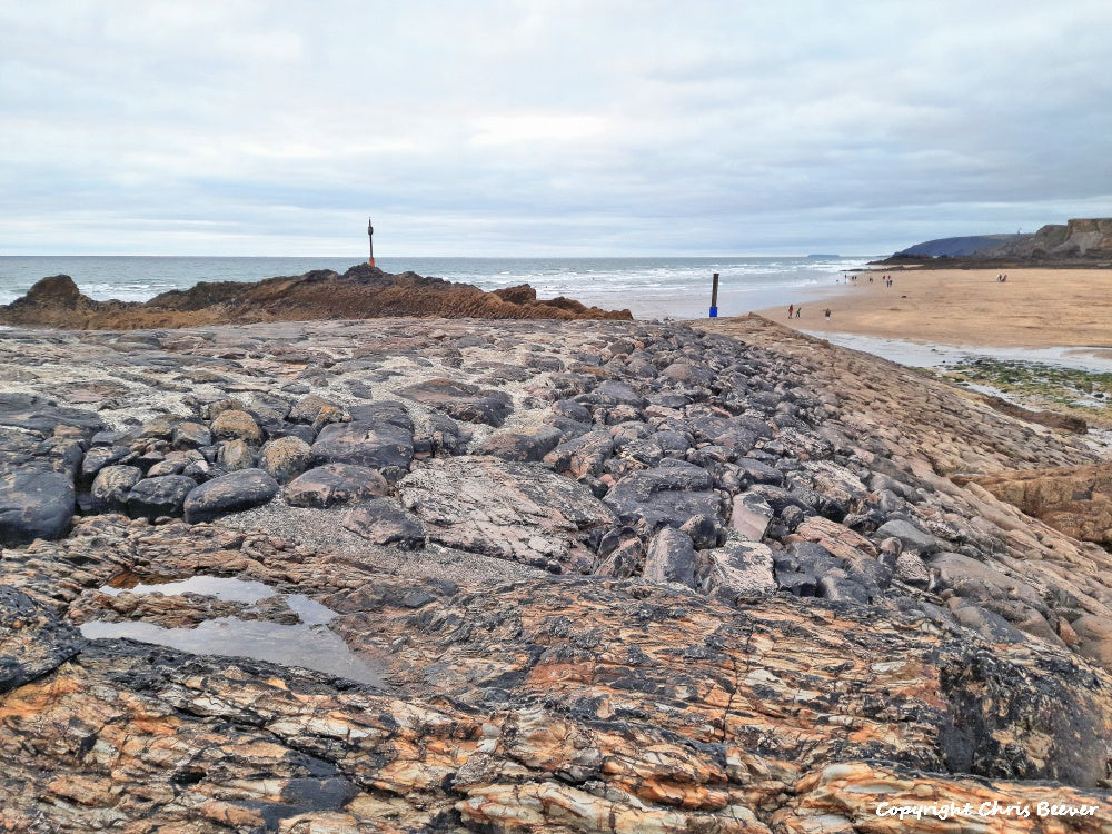 Bude Cornwall England UK Landscape art by christopher beever 39