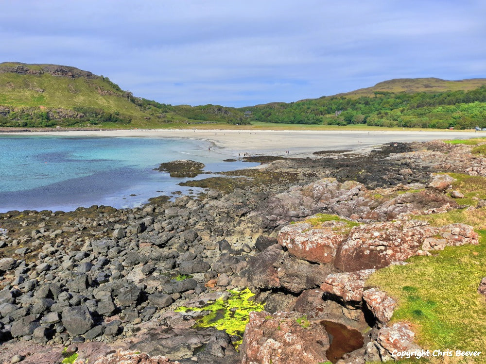 Calgary Bay Isle of Mull Scotland Art by Christopher Beever 13