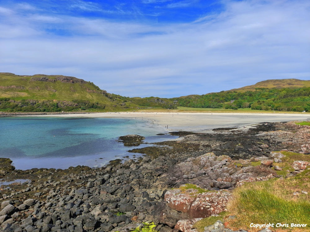 Calgary Bay Isle of Mull Scotland Art by Christopher Beever 14