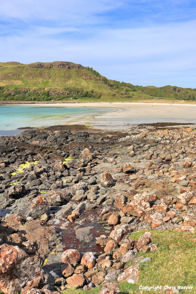 Calgary Bay Isle of Mull Scotland Art by Christopher Beever 17