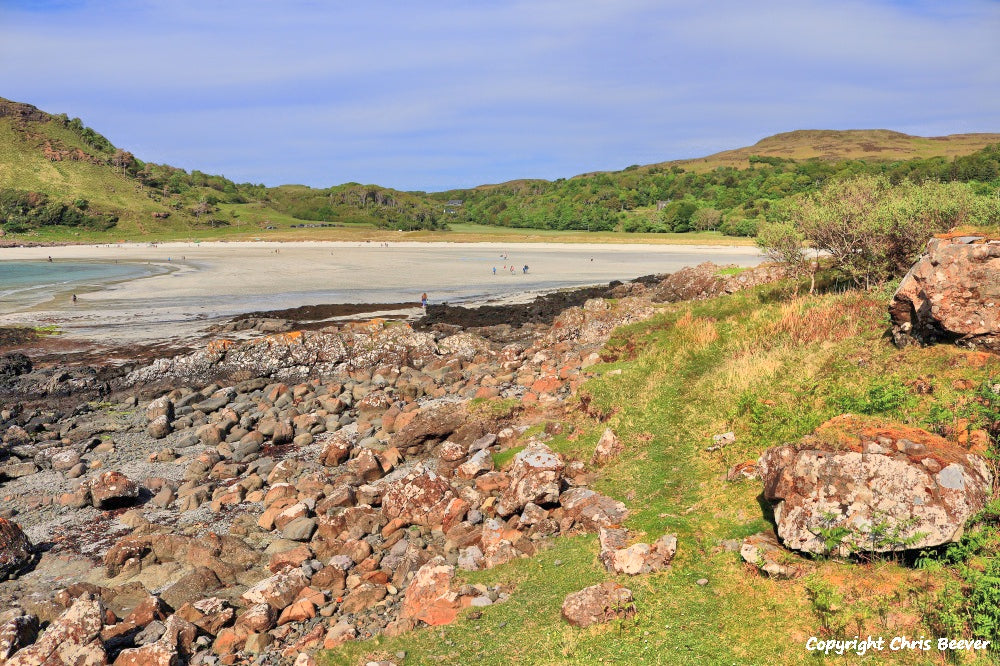 Calgary Bay Isle of Mull Scotland Art by Christopher Beever 18