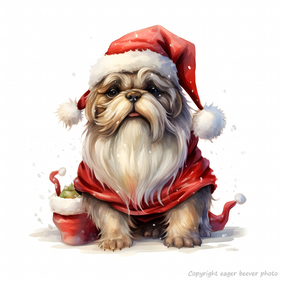 Christmas Wildlife Print Clothing Home Décor Gifts & download 27