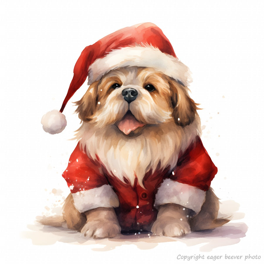 Christmas Wildlife Print Clothing Home Décor Gifts & download 33