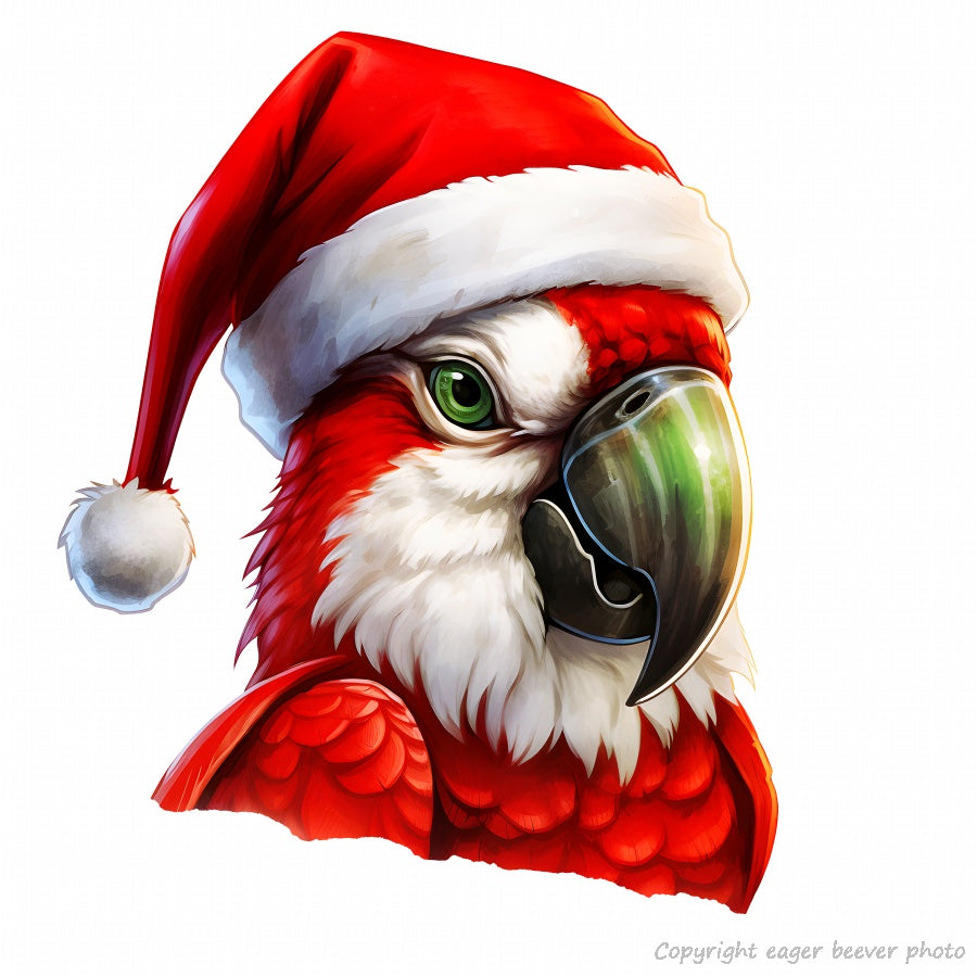 Christmas Wildlife Print Clothing Home Décor Gifts & download 36