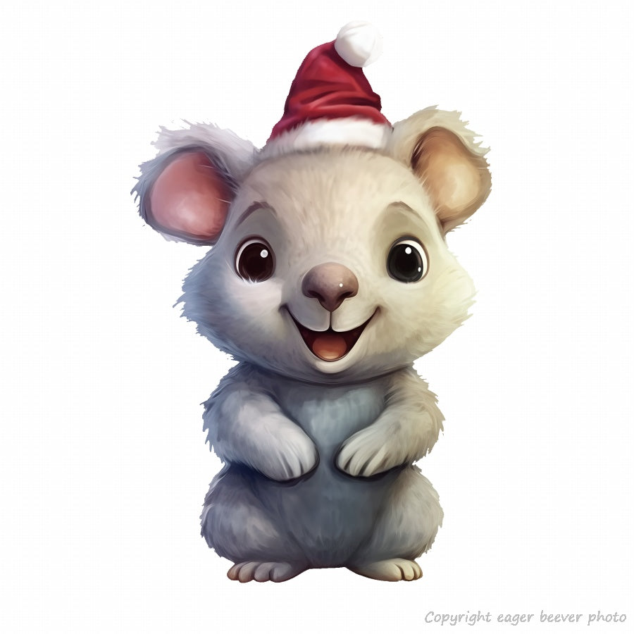 Christmas Wildlife Print Clothing Home Décor Gifts & download 50