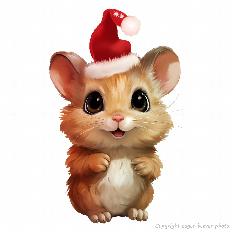 Christmas Wildlife Print Clothing Home Décor Gifts & download 51