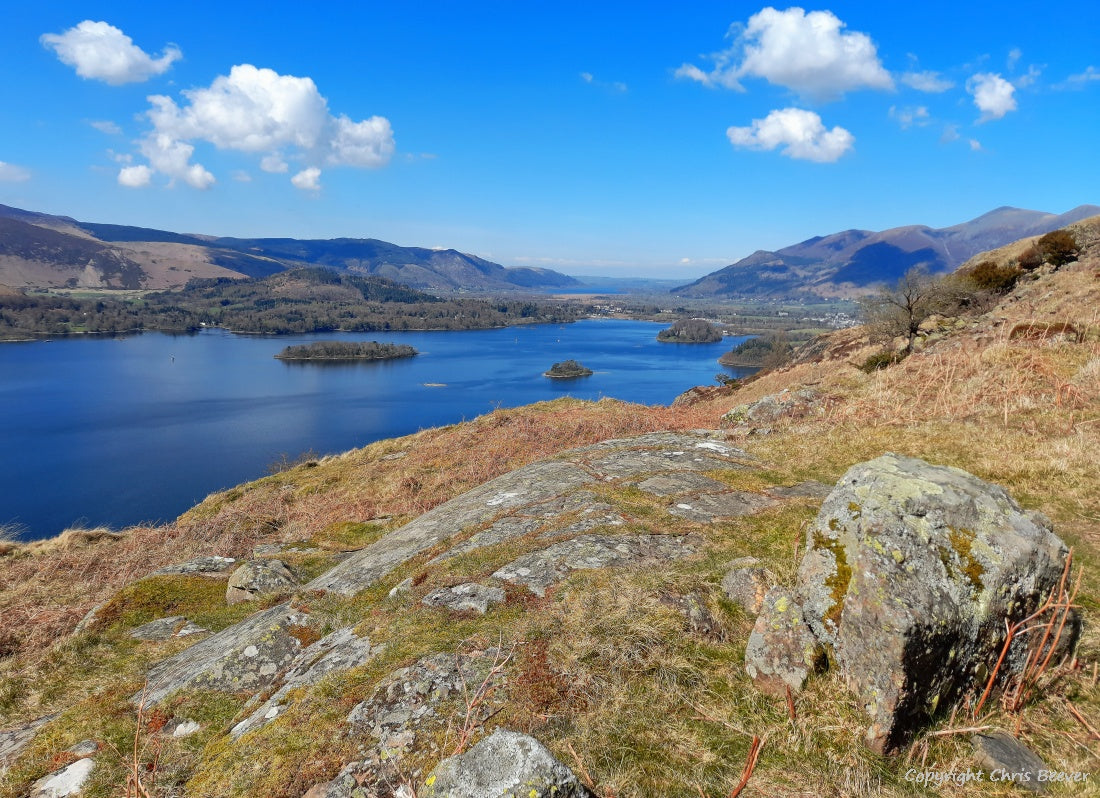 Derwent water & Ashness Bridge UK Lake District Art & Photography 2