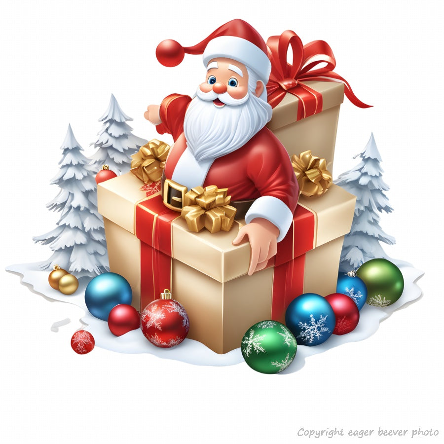 Christmas Art Print Clothing Gifts & Home Décor Design 22