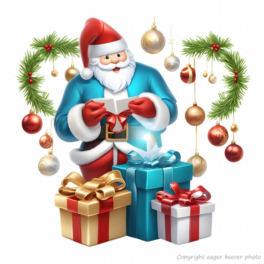 Christmas Art Print Clothing Gifts & Home Décor Design 34