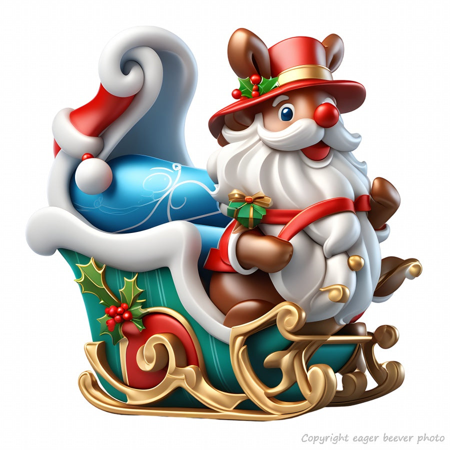 Christmas Art Print Clothing Gifts & Home Décor Design 14