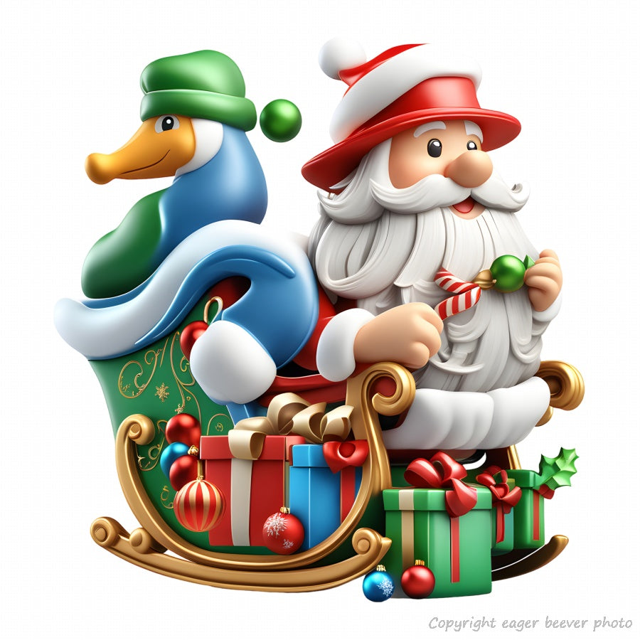 Christmas Art Print Clothing Gifts & Home Décor Design 17