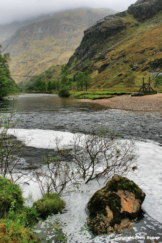 Glen Nevis & Steall Falls Scotland Landscape Art by Chris Beever 11