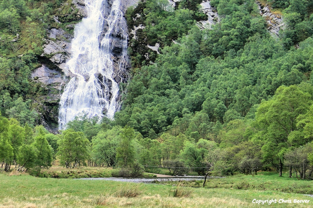 Glen Nevis & Steall Falls Scotland Landscape Art by Chris Beever 15