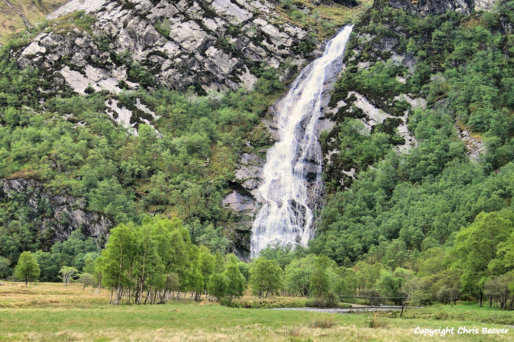 Glen Nevis & Steall Falls Scotland Landscape Art by Chris Beever 16