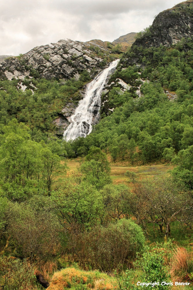 Glen Nevis & Steall Falls Scotland Landscape Art by Chris Beever 17