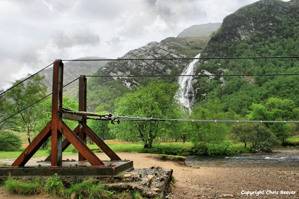 Glen Nevis & Steall Falls Scotland Landscape Art by Chris Beever 18