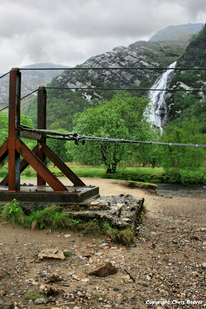 Glen Nevis & Steall Falls Scotland Landscape Art by Chris Beever 19