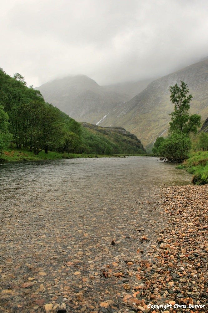 Glen Nevis & Steall Falls Scotland Landscape Art by Chris Beever 20