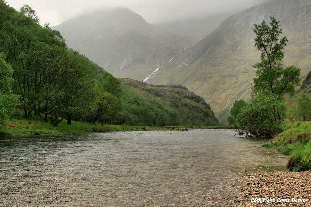 Glen Nevis & Steall Falls Scotland Landscape Art by Chris Beever 21