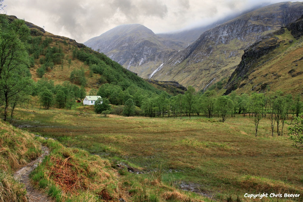 Glen Nevis & Steall Falls Scotland Landscape Art by Chris Beever 23
