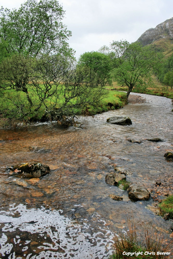 Glen Nevis & Steall Falls Scotland Landscape Art by Chris Beever 26