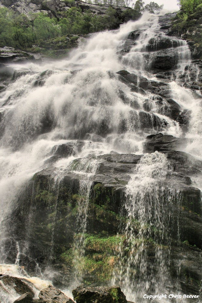 Glen Nevis & Steall Falls Scotland Landscape Art by Chris Beever 29