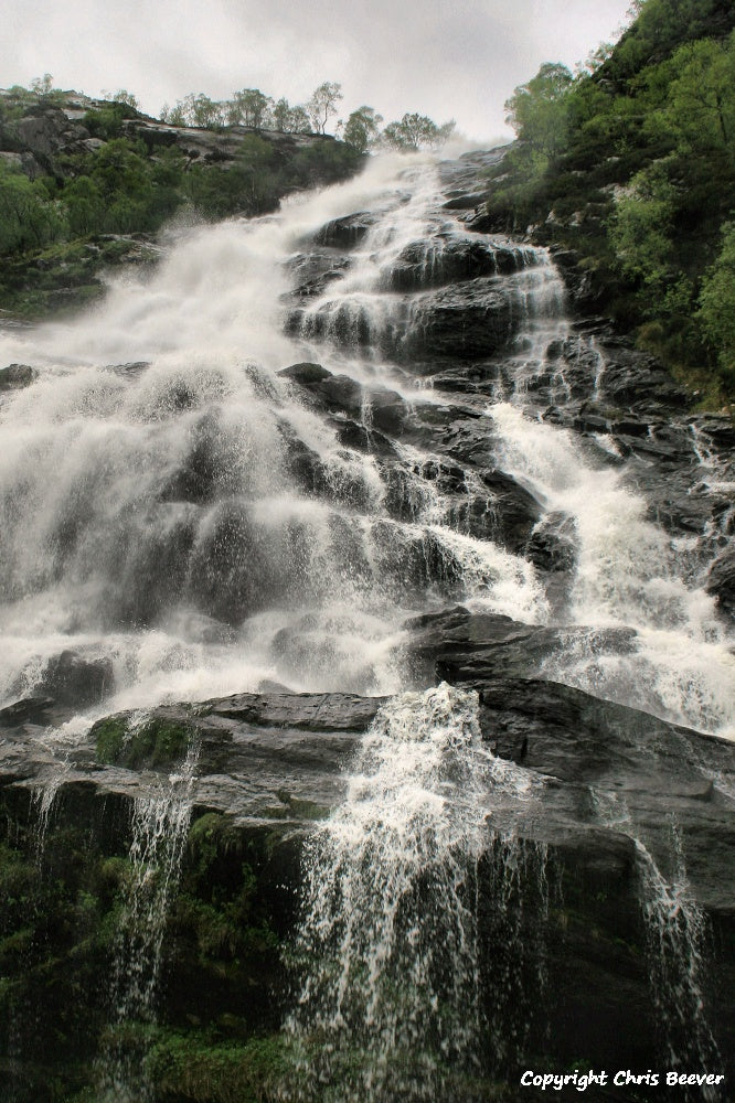 Glen Nevis & Steall Falls Scotland Landscape Art by Chris Beever 31