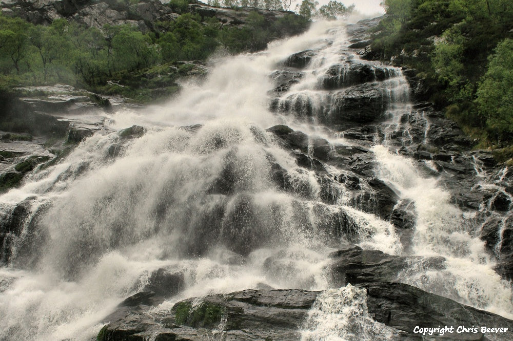 Glen Nevis & Steall Falls Scotland Landscape Art by Chris Beever 32