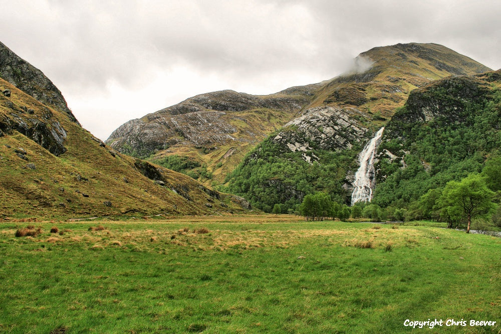 Glen Nevis & Steall Falls Scotland Landscape Art by Chris Beever 8