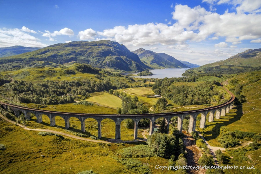 Glenfinnan & Loch Shiel Scotland Uk Landscape Art by Chris Beever 12