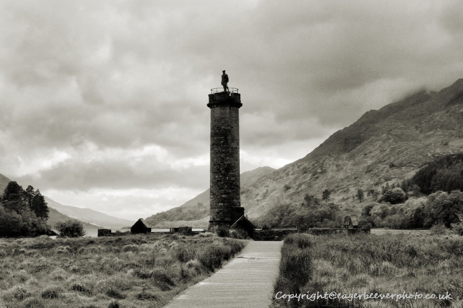 Glenfinnan & Loch Shiel Scotland Uk Landscape Art by Chris Beever 15