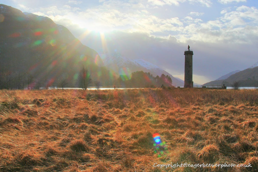 Glenfinnan & Loch Shiel Scotland Uk Landscape Art by Chris Beever 21