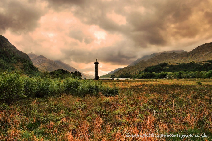 Glenfinnan & Loch Shiel Scotland Uk Landscape Art by Chris Beever 23