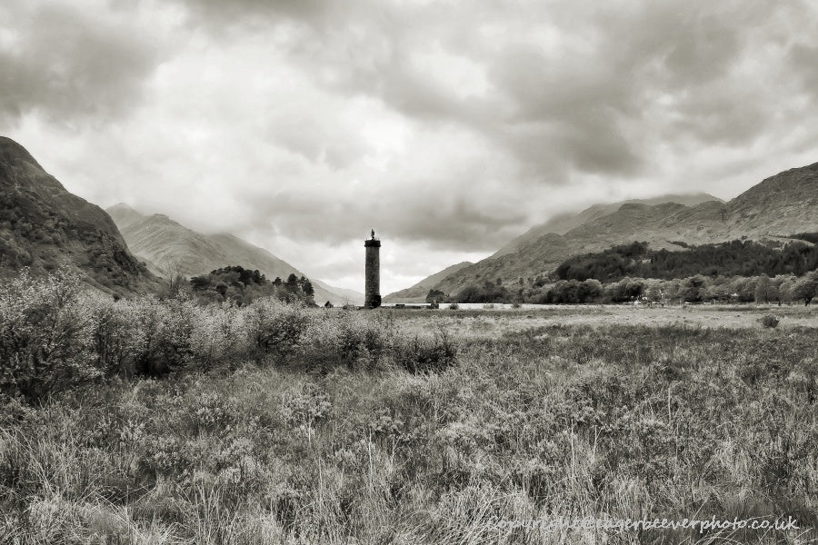 Glenfinnan & Loch Shiel Scotland Uk Landscape Art by Chris Beever 26