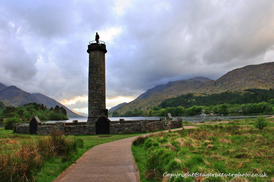Glenfinnan & Loch Shiel Scotland Uk Landscape Art by Chris Beever 27