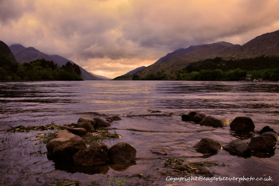 Glenfinnan & Loch Shiel Scotland Uk Landscape Art by Chris Beever 34