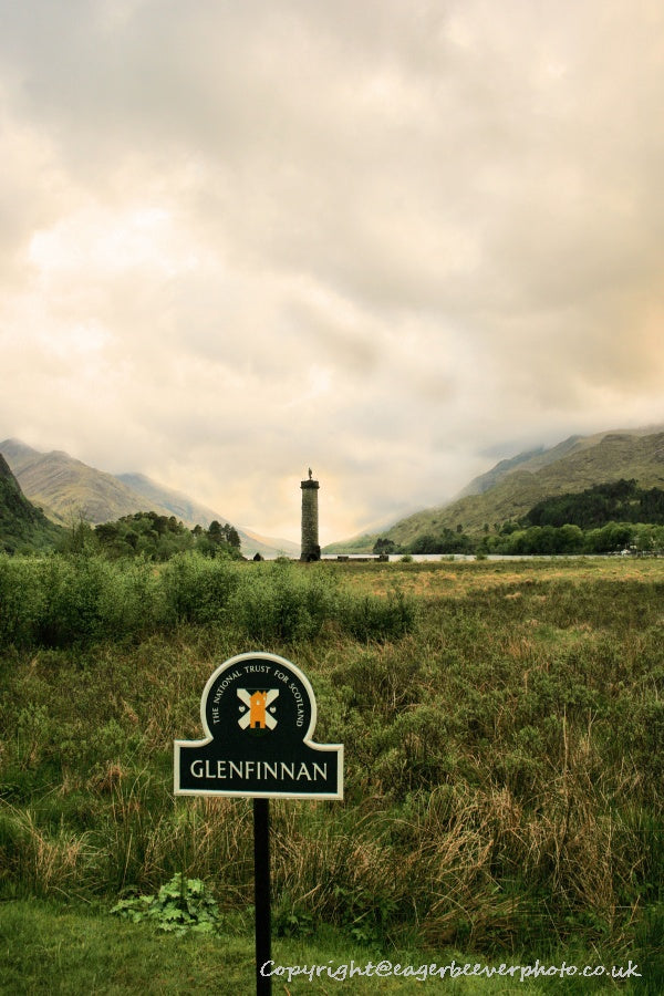 Glenfinnan & Loch Shiel Scotland Uk Landscape Art by Chris Beever 35